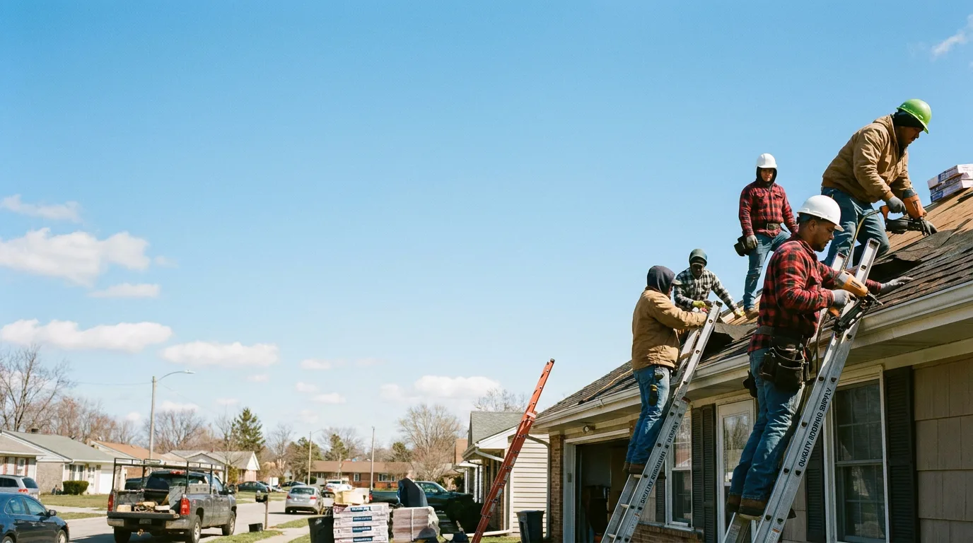 Roofing in Shongaloo, LA near me